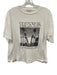 Anine Bing Size M White & Black Print Cotton Palm Trees Short Sleeve T Shirt Top White & Black Print / M