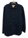 Sezane NWT Size L Dark Denim Cotton Denim Button Down Long Sleeve Shirt Dark Denim / L