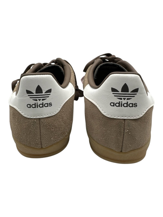Adidas Shoe Size 10.5 Light Brown & White Suede Low Top Sneakers Light Brown & White / 10.5