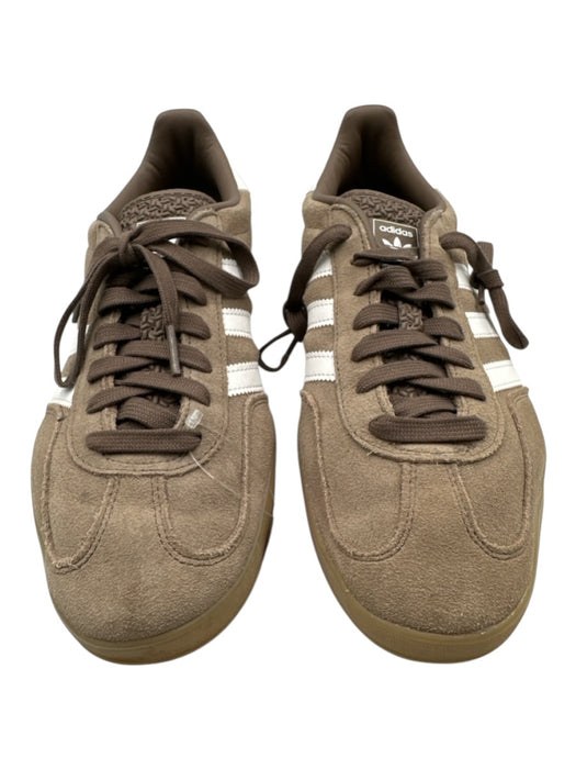 Adidas Shoe Size 10.5 Light Brown & White Suede Low Top Sneakers Light Brown & White / 10.5
