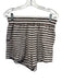Daily Drills Size XS/S Brown & White Print Cotton Horizontal Stripes Short Set Brown & White Print / XS/S