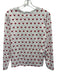 Lake Size M White & Red Print Pima Cotton Heart Print Long Sleeve Short Set White & Red Print / M
