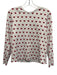 Lake Size M White & Red Print Pima Cotton Heart Print Long Sleeve Short Set White & Red Print / M