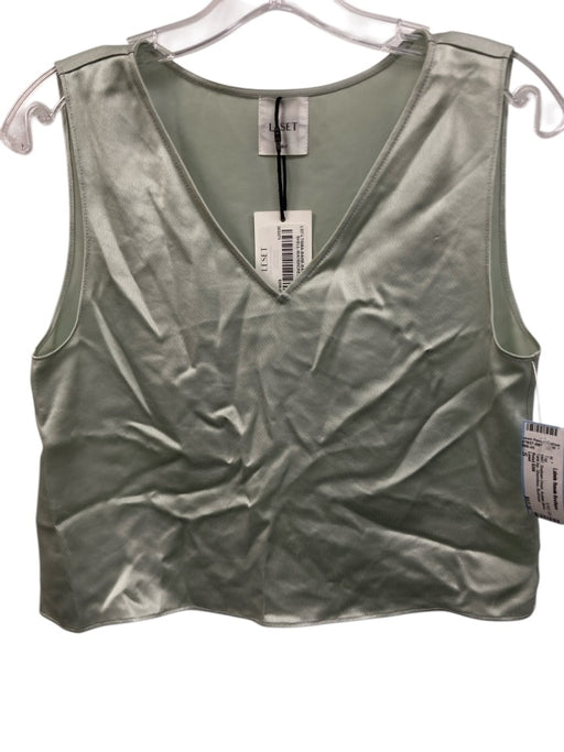 Leset Size S Seafoam Green Acetate Blend Tank top Sleeveless Top Seafoam Green / S