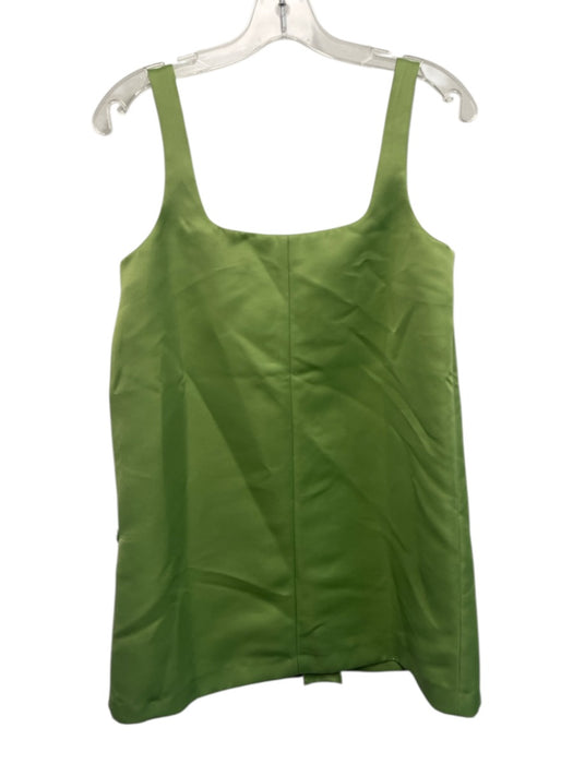 Hill House Size S Light Green Polyester Satin Scoop Neck Sleeveless Dress Light Green / S
