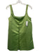 Hill House Size S Light Green Polyester Satin Scoop Neck Sleeveless Dress Light Green / S