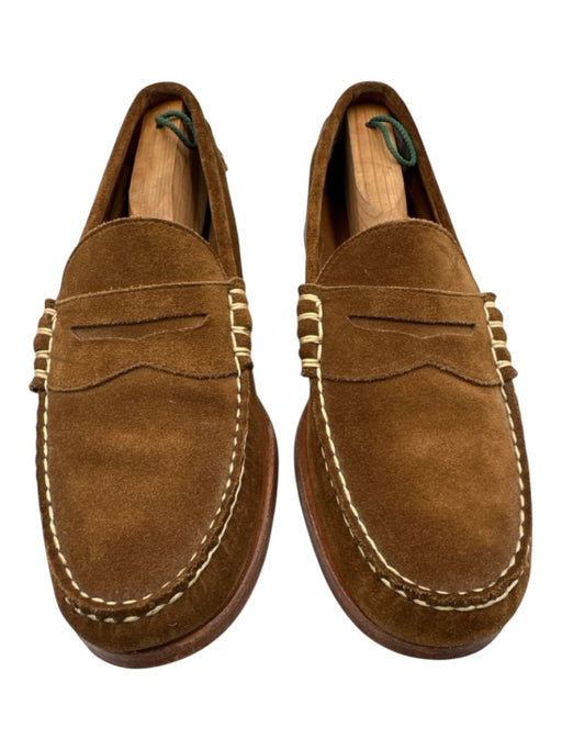 Allen Edmonds Shoe Size 10.5 Brown Suede Solid Loafer Men's Shoes Brown / 10.5