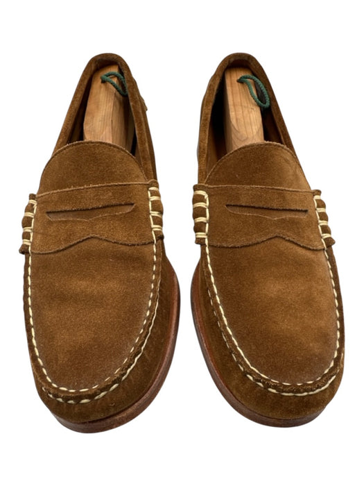 Allen Edmonds Shoe Size 10.5 Brown Suede Solid Loafer Men's Shoes Brown / 10.5