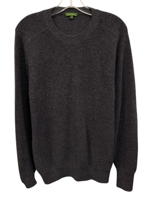 Sid Mashburn Size M Purple Cashmere Grid Crew Neck Men's Sweater Purple / M