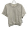 Buck Mason Size Est S Heather Gray 100% Cotton Short Sleeve Sweatshirt Top Heather Gray / Est S
