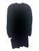 Vince Size S Navy Velvet Long Sleeve Dress Navy / S