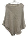 No Brand Size Est M Taupe Wool Blend Knit Poncho Top Taupe / Est M
