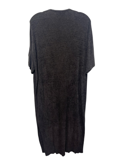 Barefoot Dreams Size One Size Brown Gray Nylon & Viscose Blend Maxi Dress Dress Brown Gray / One Size