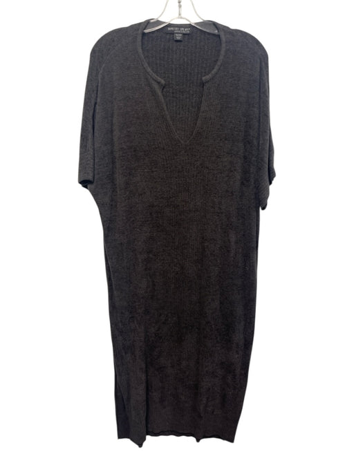 Barefoot Dreams Size One Size Brown Gray Nylon & Viscose Blend Maxi Dress Dress Brown Gray / One Size