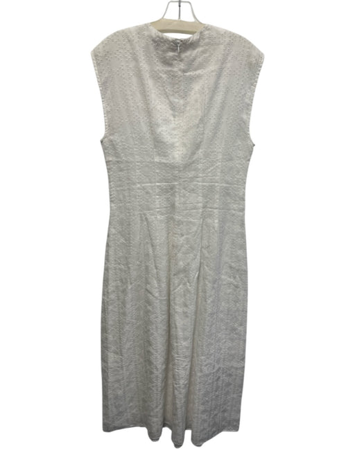 Rag & Bone Size M White Eyelet Sleeveless Maxi Dress White / M