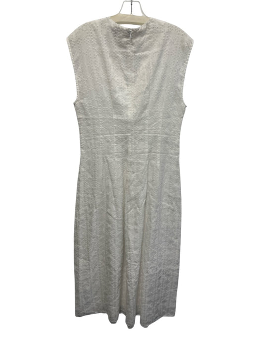 Rag & Bone Size M White Eyelet Sleeveless Maxi Dress White / M