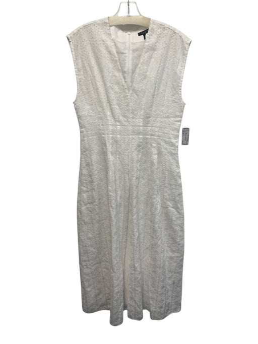 Rag & Bone Size M White Eyelet Sleeveless Maxi Dress White / M