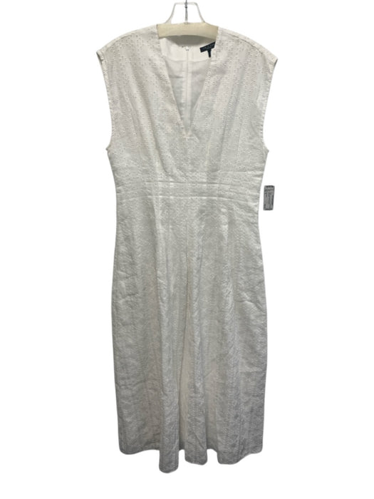 Rag & Bone Size M White Eyelet Sleeveless Maxi Dress White / M