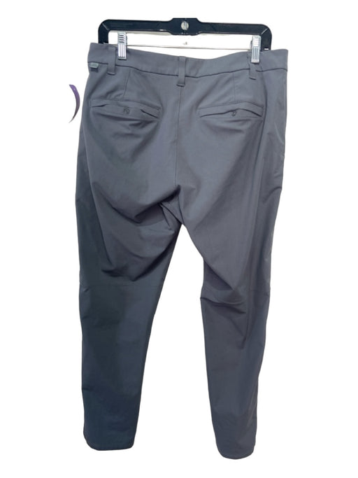 Mizzen + Main Size 33 Navy Nylon Blend Trouser Slim Pants 33