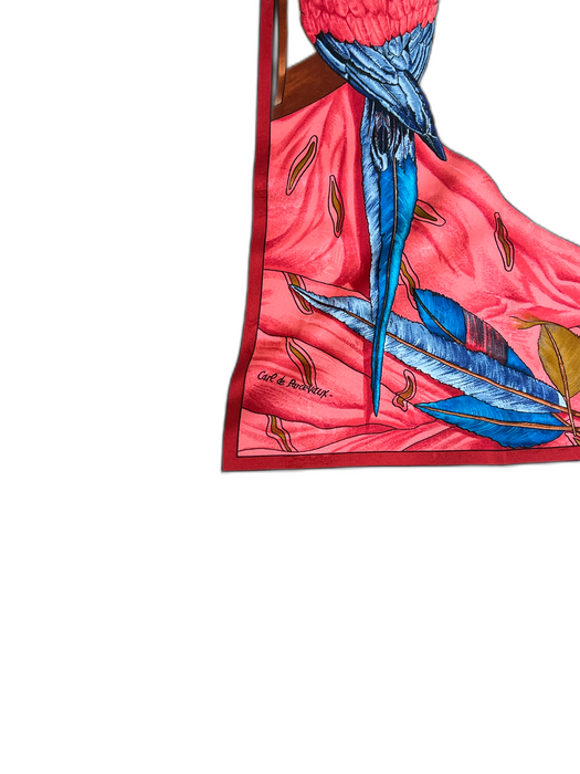 Hermes Multi Silk Christphe Colombus Decouvre L'Ameri By Carl De Parcevaux scarf Multi / Large