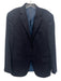 Hart Schaffner & Marx AS IS Navy Wool Solid Men's Blazer Navy / 40R