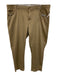 Peter Millar Size 42 Tan Cotton Solid Khaki Men's Pants Tan / 42