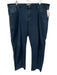 Peter Millar Size 40 Navy Blue Cotton Blend Solid Khaki Men's Pants Navy Blue / 40