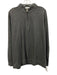 Peter Millar Size XL Gray Cotton Blend Heathered Quarter Zip Long Sleeve Shirt Gray / XL