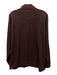 Peter Millar Size XL Plum Cotton Blend Solid Quarter Zip Men's Long Sleeve Shirt Plum / XL