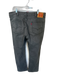 Levis Size 38/32 Grey Denim Straight Leg Men's Jeans Grey / 38/32