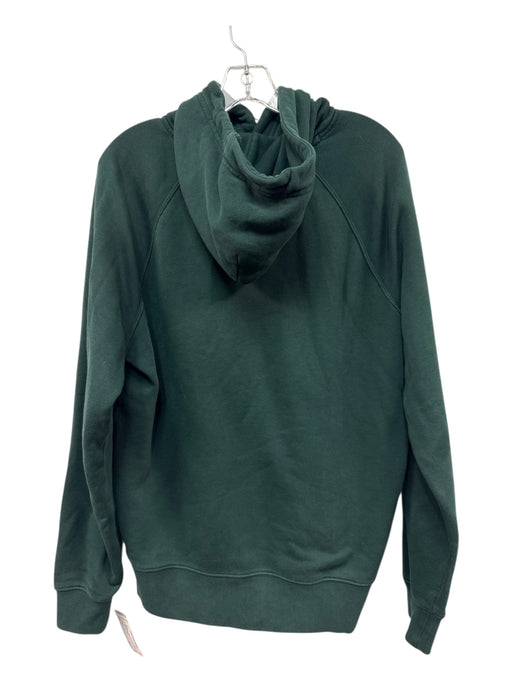 Gant Size L Dark Green Cotton Blend logo Hoodie Men's Jacket Dark Green / L