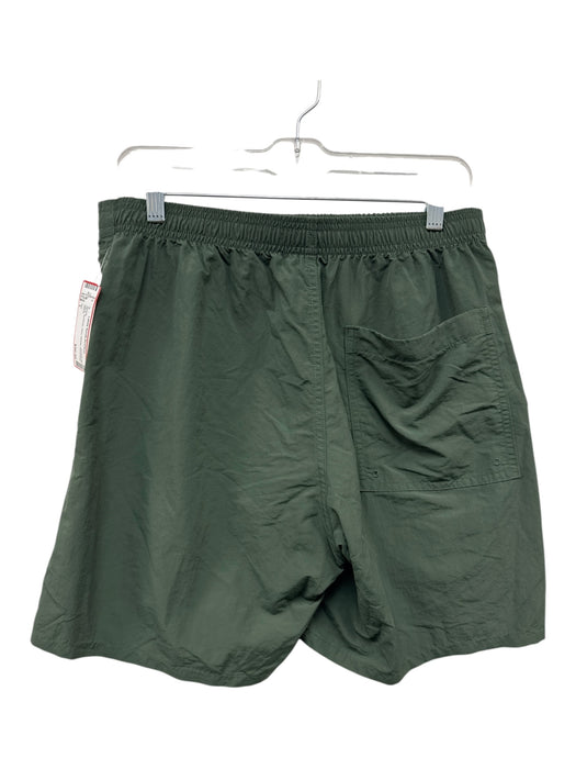 GU Size L Olive Synthetic Solid Athletic Men's Shorts Olive / L
