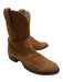 Tecovas Shoe Size 10 Brown Suede Solid Western Men's Shoes Brown / 10
