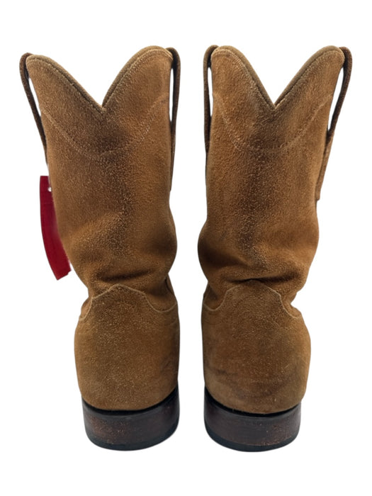 Tecovas Shoe Size 10 Brown Suede Solid Western Men's Shoes Brown / 10