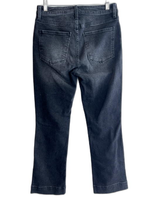 Kut From The Kloth Size 2 Charcoal Cotton Blend High Rise Zip Fly 5 Pocket Jeans Charcoal / 2