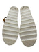 Free People Shoe Size 8.5 Cream, Black, white textile upper Foam Sole Sandals Cream, Black, white / 8.5