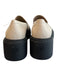 Stuart Weitzman Shoe Size 10.5 Beige Patent Leather Almond Toe Lug sole Shoes Beige / 10.5