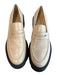 Stuart Weitzman Shoe Size 10.5 Beige Patent Leather Almond Toe Lug sole Shoes Beige / 10.5
