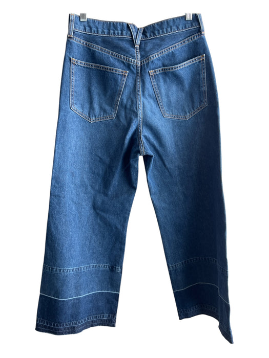 Veronica Beard Jeans Size 28 Medium Wash Cotton Button & Zip High Rise Jeans Medium Wash / 28