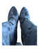 3.1 Phillip Lim Shoe Size 40 Dark Blue & Black leather sole Crushed Velvet Boots Dark Blue & Black / 40