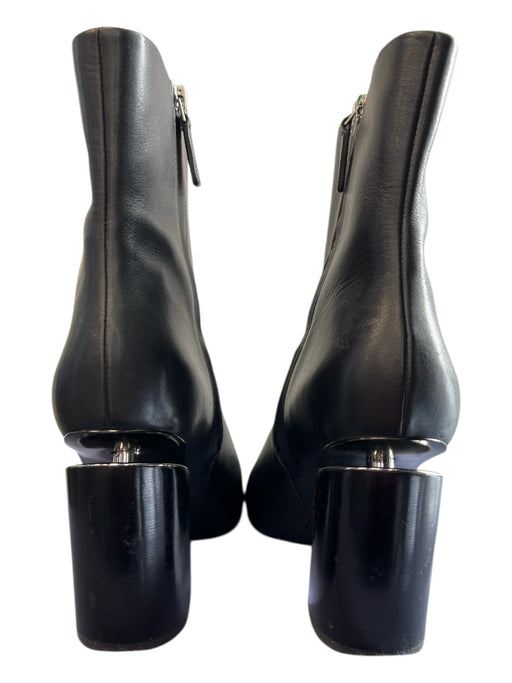 Alexander Wang Shoe Size 41 Black Leather Pointed Toe Side Zip Boots Black / 41
