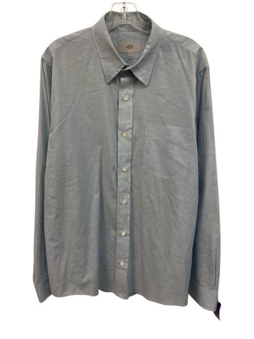 Jack Spade Size XL Blue & White Cotton Button Down Men's Long Sleeve Shirt Blue & White / XL