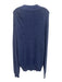 Peter Millar Size XL Blue Cotton Solid Quarter Zip Men's Long Sleeve Shirt Blue / XL