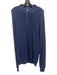 Peter Millar Size XL Blue Cotton Solid Quarter Zip Men's Long Sleeve Shirt Blue / XL