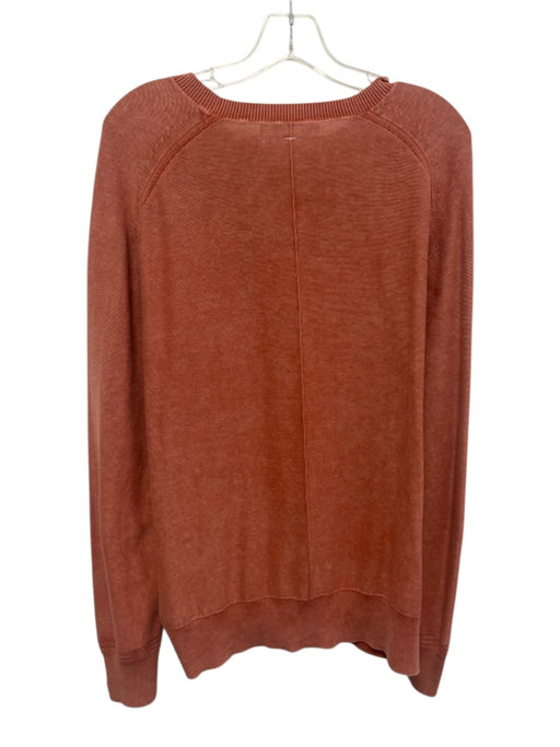 Rag & Bone Size XL Orange Solid Men's Sweater Orange / XL