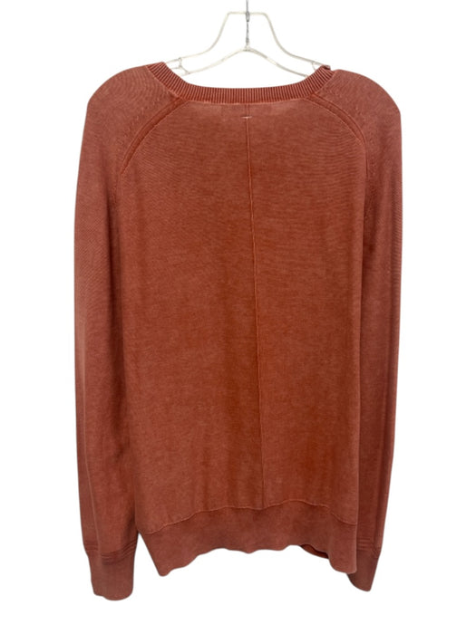 Rag & Bone Size XL Orange Solid Men's Sweater Orange / XL