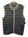 Barbour Size L Navy Blue & Gray Cotton Men's Vest Navy Blue & Gray / L