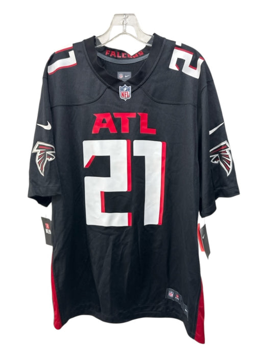 Nike NWT Size XL Black Synthetic Solid Athletic Men's Short Sleeve Black / XL