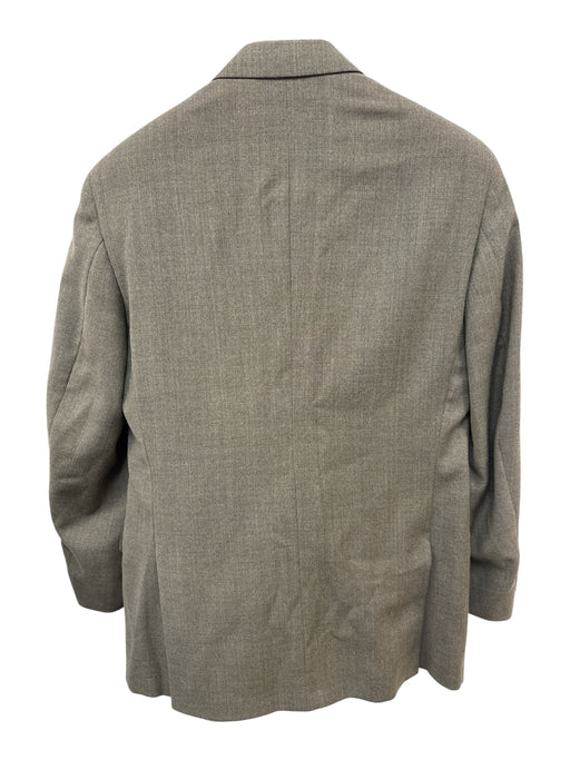 Burberrys Olive Green Wool Double Breasted Men's Suit Olive Green / Est L