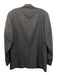 Burberrys Dark Gray & White Wool Striped 2 Button Men's Blazer Dark Gray & White / Est L